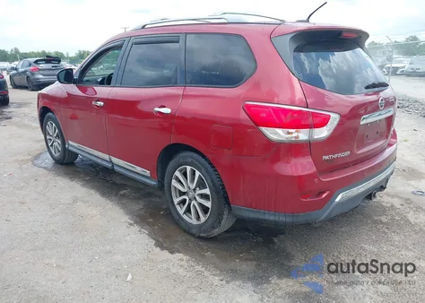 2013 Nissan Pathfinder Sl z USA, uszkodzony, nr VIN 5N1AR2MM6DC667707